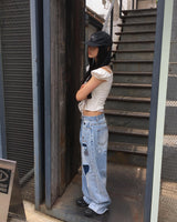 ループデニムパンツ