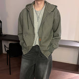 LMN Berlin Patchwork Hooded Zip-Up (6 colors)