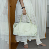 logo duffle bag_lemon
