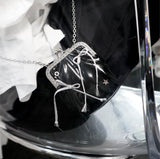 [MADE] Ribbon_black_mini chain bag~*