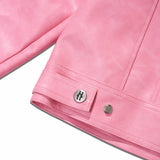 HADES PINKIE CREW LEATHER JACKET