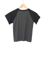 33 ラグラン半袖クロップTシャツ