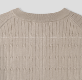 Slaig Skirt Summer Cooling Henry Neck Short Sleeve Knit