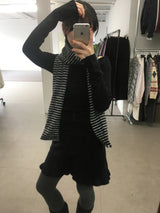 Pom-Pom Off-Shoulder Knit Top (2color)