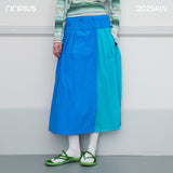 Riverstone Plus Women's Bloom Elastic Waist Loose Casual Culottes, Sweet Designed Puffy Skirt Pants for Autumn