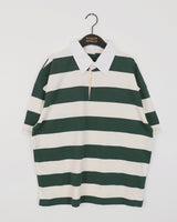 ワズバブルガムストライプカラー半袖Tシャツ