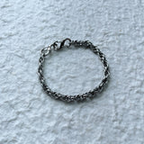 Double Twist Chain Bracelet