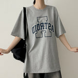 ビッグ A ルーズフィット ショートスリーブ Tシャツ