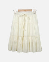 Hide Chiffon Tiered Midi Skirt