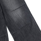 ロースナップバルーンデニムパンツ (2 Colors)
