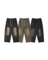 TC Patch Work Banding Denim Pants (3C)
