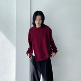 Side-Button Knit Top