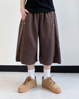 Easy Side Snap Bermuda Sweat Pants