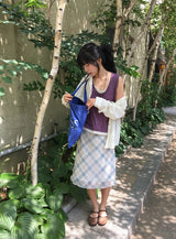 ラッコ フラワー ヴィンテージ レイヤード ノースリーブ