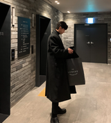  Divine Dart Maxi Overfit Wool Coat