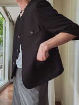 Deero Tweed Half Jacket