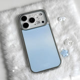 ミスティグロッシーブラーシルバーマグセーフiPhoneケース