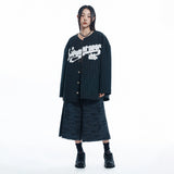 Camo 8-quarter Sweat Bermuda Pants - CHARCOAL