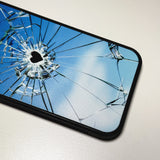Crack of Sky Bumper Mirror Phone Case (Mirror)
