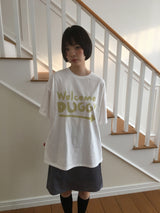 YWD WELCOME Tシャツ_アイボリー (1color)