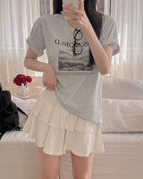 ゲラレタリング ショートスリーブ Tシャツ
