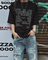 Estory レタリング半袖Tシャツ