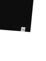 ベーシック エッセンシャル リブ ボートネックトップ(BLACK)