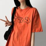 Flower Flower Sketch Short Sleeve T-shirt
