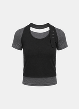 Rina Layer Halter Top Set