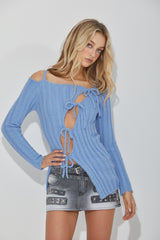 SLOT CARDIGAN