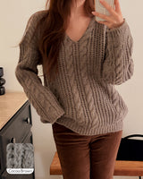 Naru Cable V-Knit