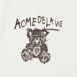 25SS DRAWING BEAR SHORT SLEEVE T-SHIRT CREAM