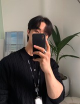 nade Cable Collar Button Standard Knit