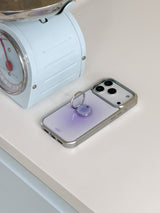 [SET] BLUEBERRY SORBET Silver Epoxy Case Ring Tok