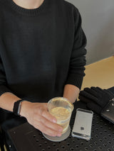 Bellin Wool Round-Neck Knit (8 Colors, M / L)