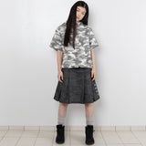 TTTTwister プリーツスカート - ブラック