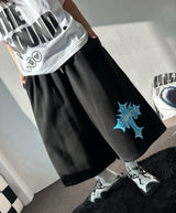 Aven Heavyweight Graphic Patch Bermuda Shorts 2color