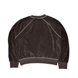 TERRY RAGLAN SWEATSHIRTS BROWN