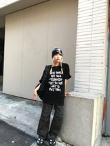 Oversized fit People Lettering T-shirt