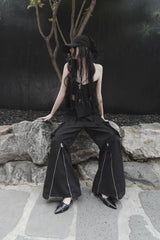 urban form wide zip cargo pants