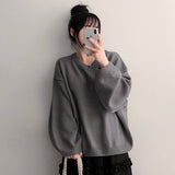 Ind boxy punching balloon V-knit