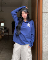 ホース ナンバリング ピーケー カラー ロングスリーブ Tシャツ