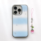 [MADE] STARRY SCOOP PHONE CASE (epoxy silver bumper)