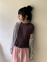 [unisex] ネヴェア ベーシック スラブ 2WAY フード ジップアップ