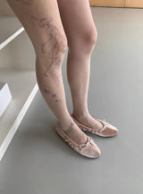 Jellyfish STAR tattoo stockings