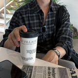 Prix Daily Natural Easy Overfit Check Shirt