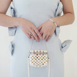 Petit Bear Pearl Bracelet_Green