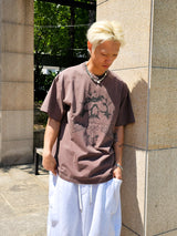 VENTIQUE ピグメントスモークTシャツ 3color