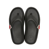 KIRSH GEL-CLOUD FLIP-FLOP [BLACK]