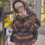 Wolf Nordic Fleece Hooded Jumper